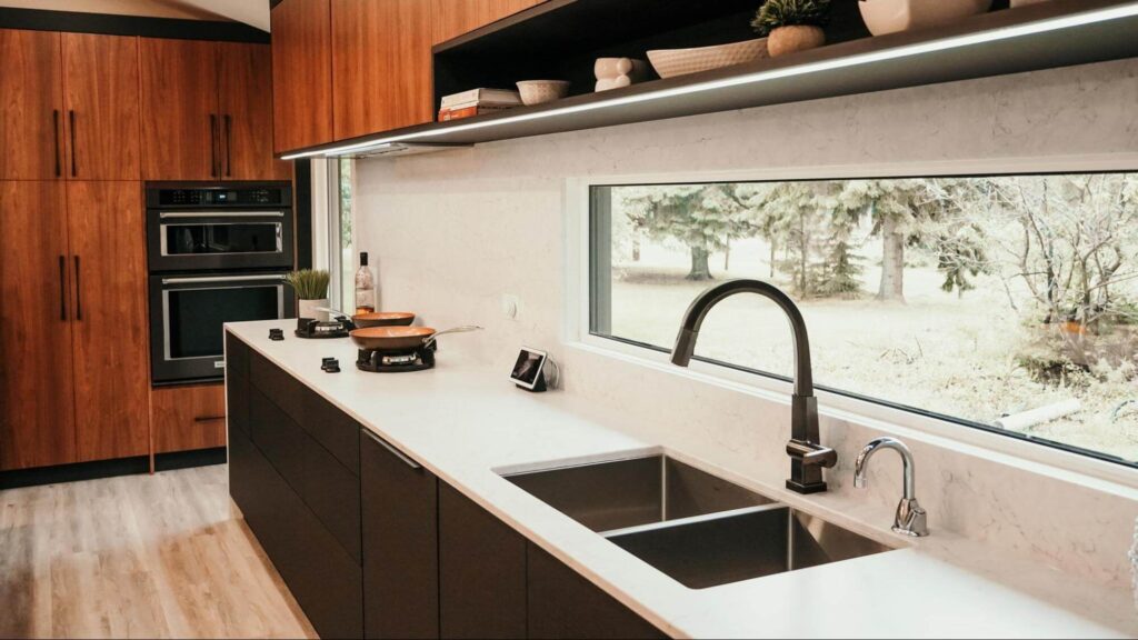 A beautiful modern kitchen design